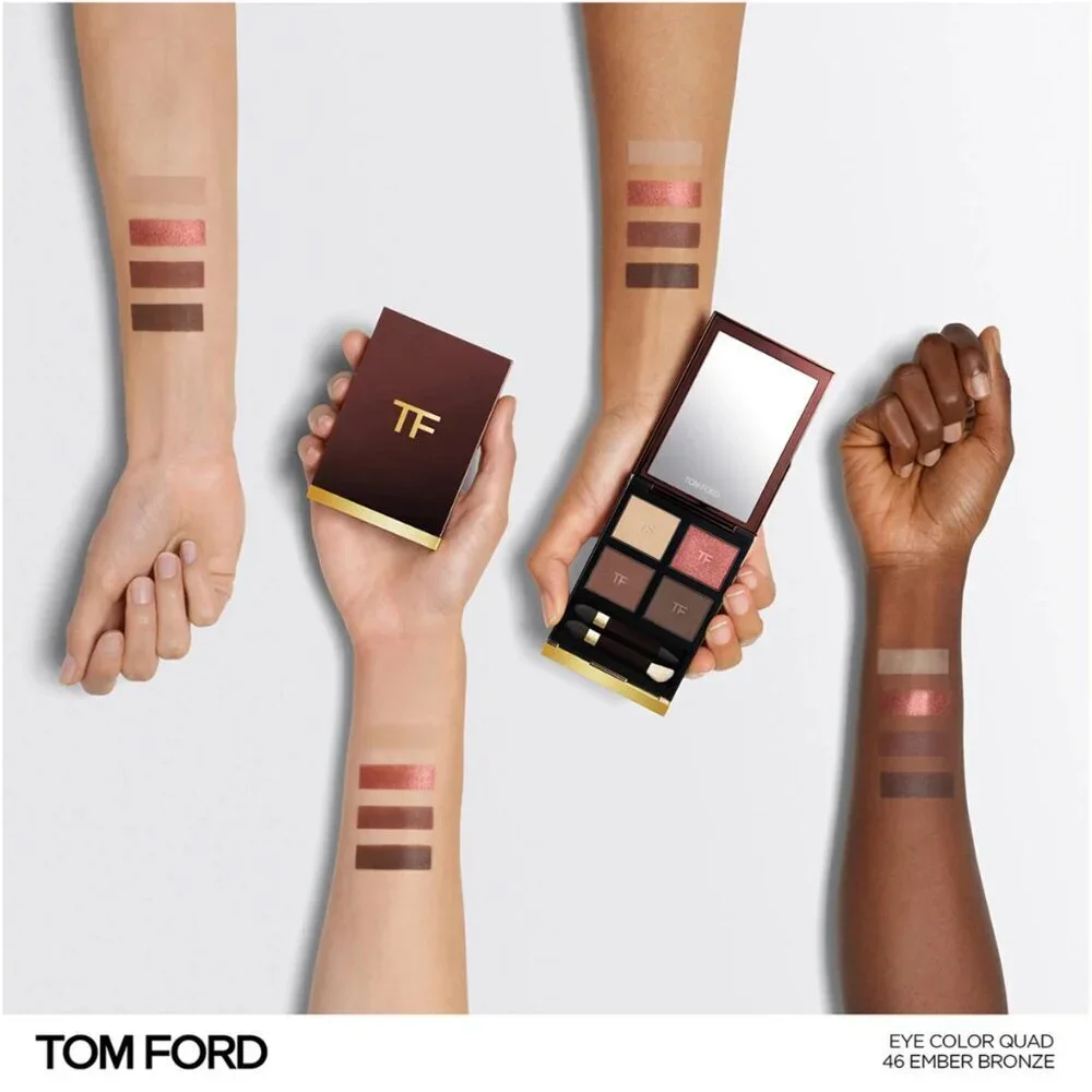 Tom Ford Beauty Eye Color Quad Creme Eyeshadow Palette 46 Ember Bronze NIB